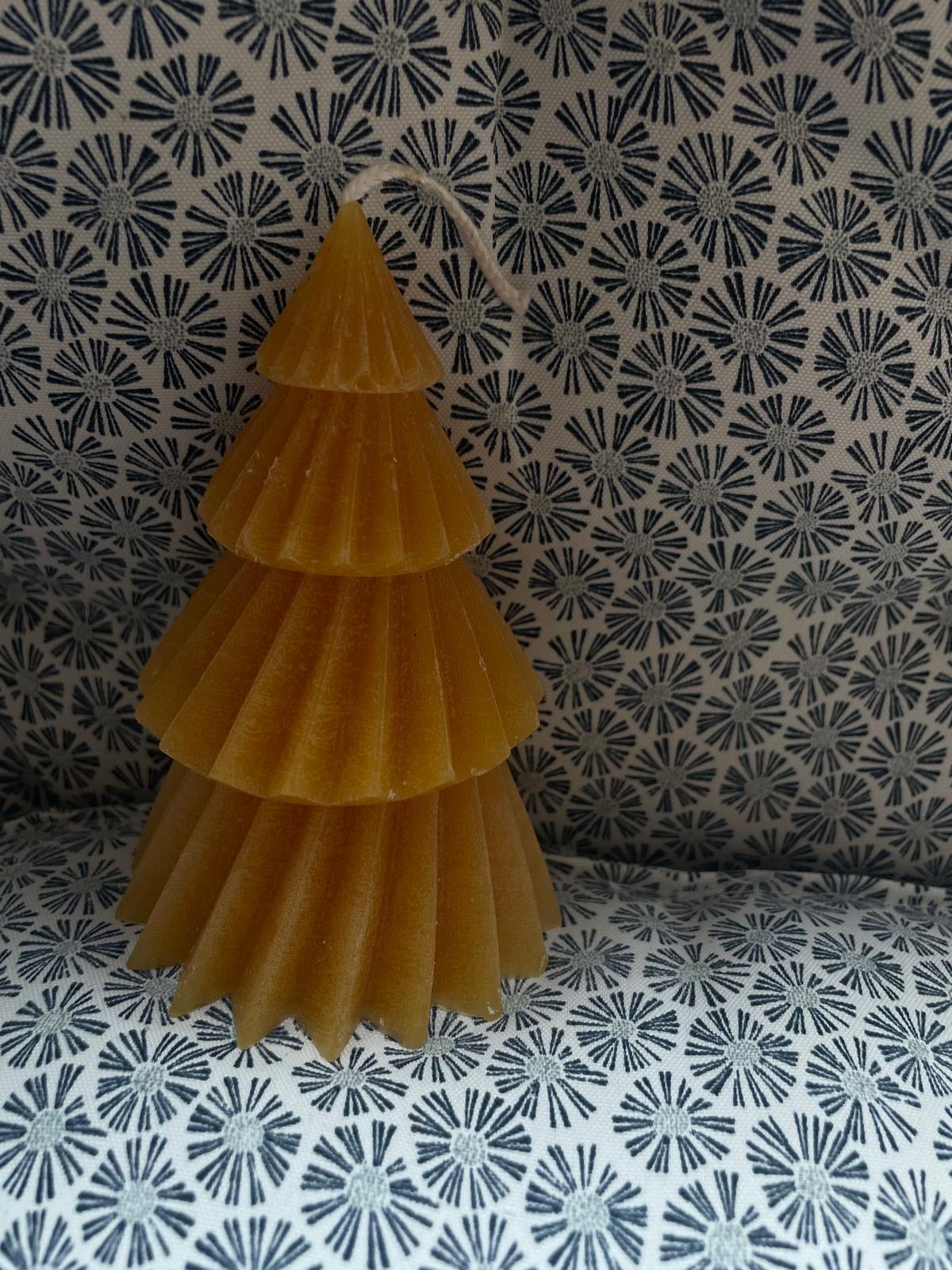 Svíčka Stromeček – žlutá